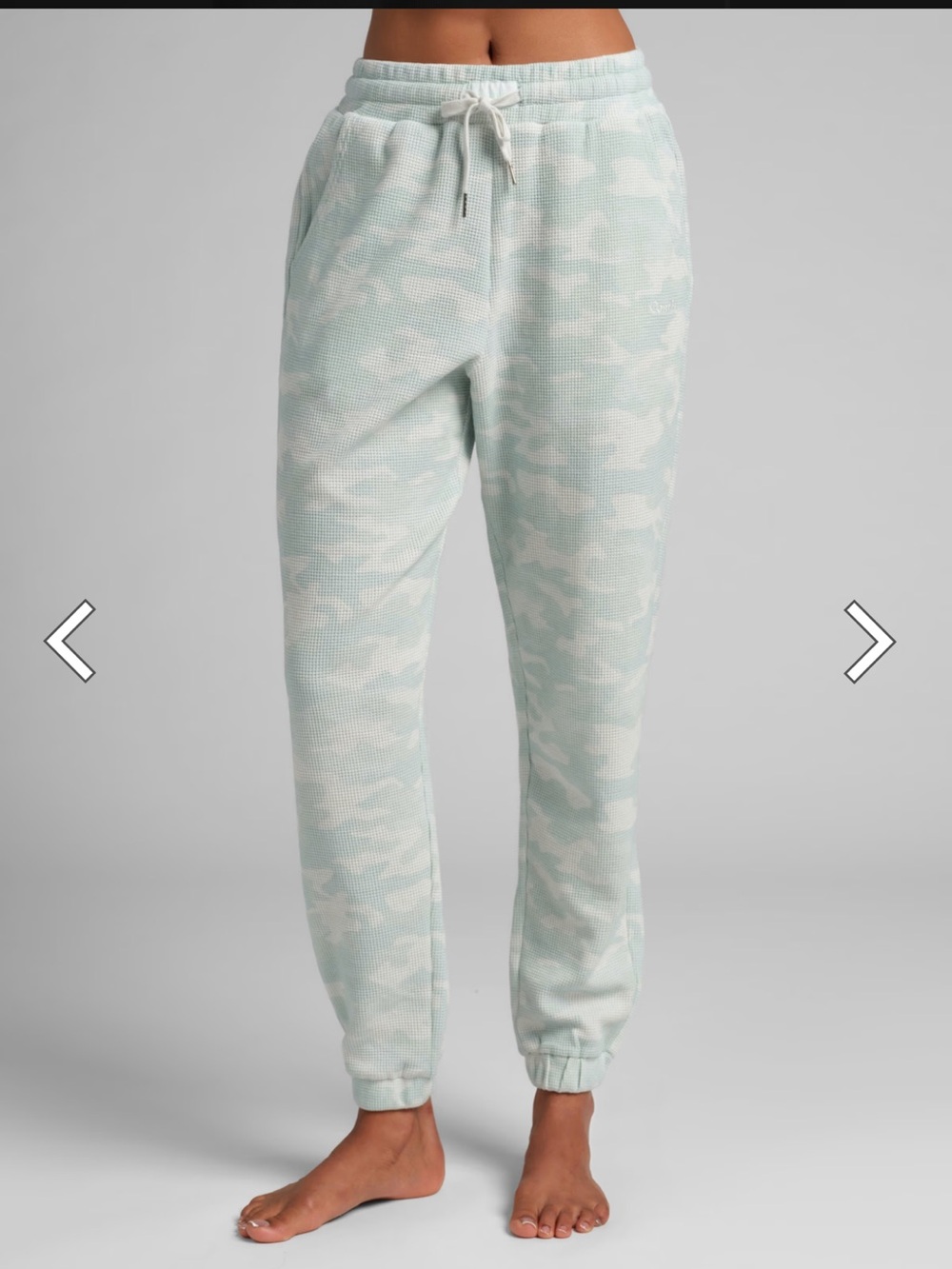 Waffle Lounge Jogger in Mint